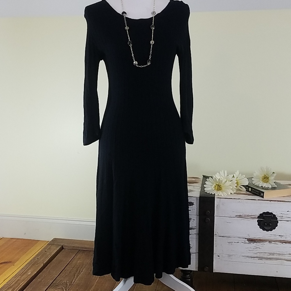 Cato Sweater Dress Black Size S